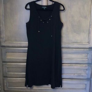 Black Lauren cotton dress